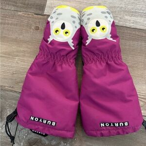 Burton Animal Character Winter Mittens in Magenta